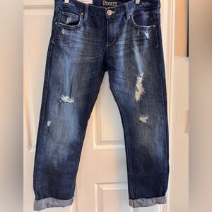 Decree cuffed Boyfriend Jean size 9